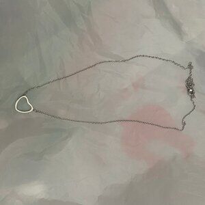 3/$10 Silver heart necklace